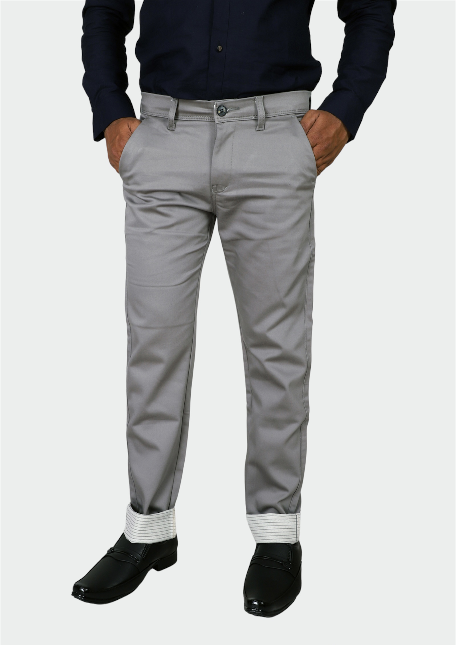 Cotton Trousers Streetwear Pants | Casual Pants - Men's Business Casual  Pants Elastic - Aliexpress